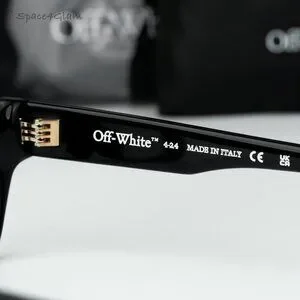 Off-White Women Eyeglasses Black Square OERJ07E STYLE 7E 1000 NEW AUTHENTIC Off-White | Accessories | Offwhite Women Eyeglasses Black  main image 3